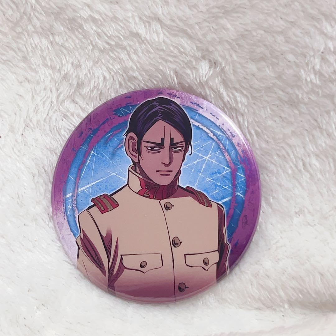 Amazon.co.jp: ゴールデンカムイ コレクション缶バッジ 鯉登少尉